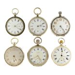 A silver verge watch, Loudan, Surrey Street, Blackfriars, London, No 260, 50mm diam, London 1828 and
