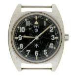 A CWC British Military Issue wristwatch, case back marked 6BB-6645-99 523-8290 Broad Arrow 389/79