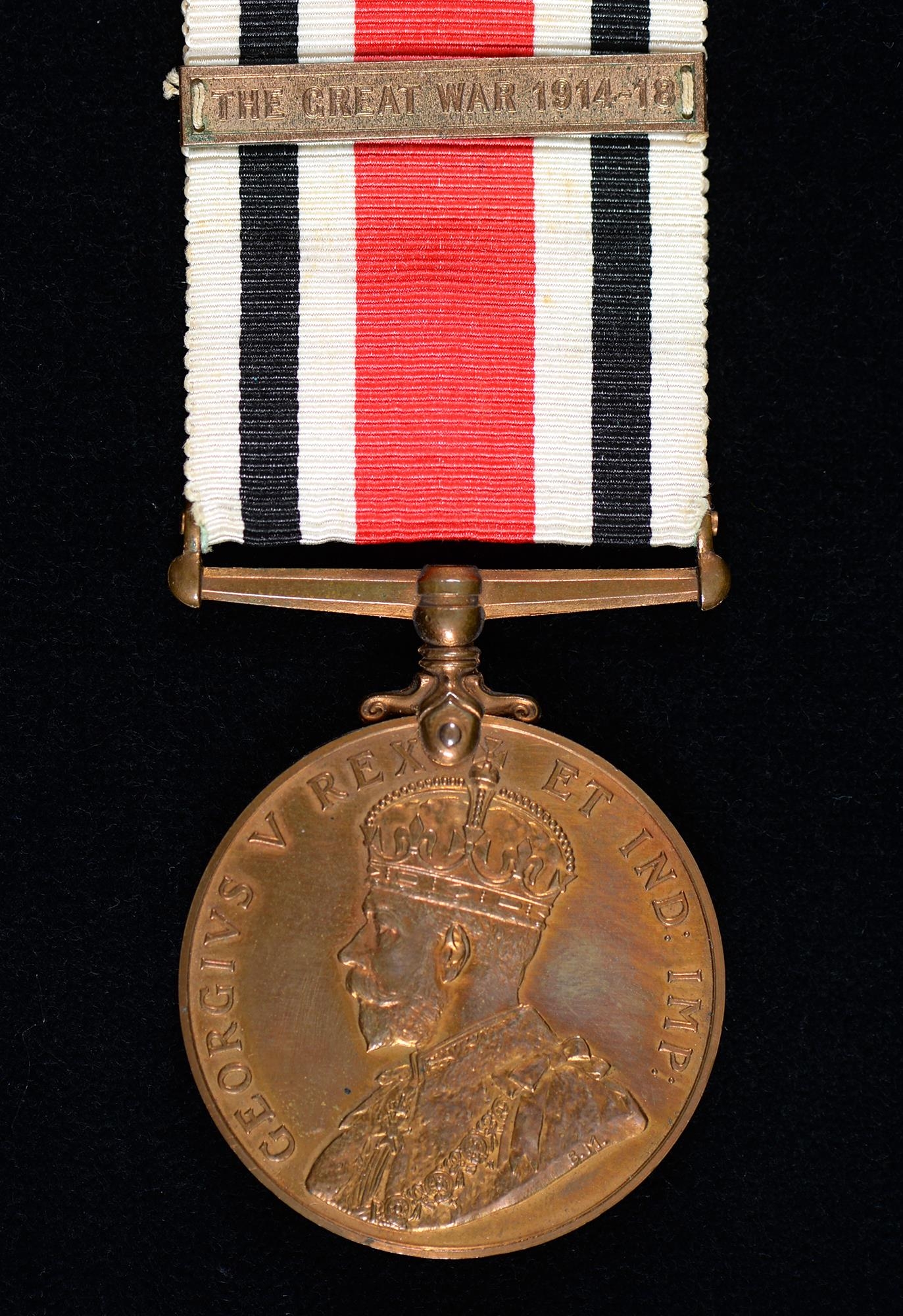 Special Constabulary Long Service Medal, The Great War 1914-18 clasp Sqad Ldr William T Pulman, with