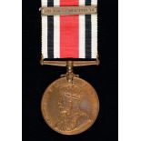 Special Constabulary Long Service Medal, The Great War 1914-18 clasp Sqad Ldr William T Pulman, with