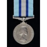 Royal Observer Corps Medal, Leading Observer B W Millington Condition