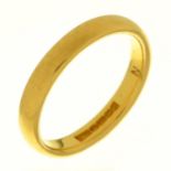 A 22ct gold wedding ring, Birmingham 1960, 5.6g, size L ConditionGood condition