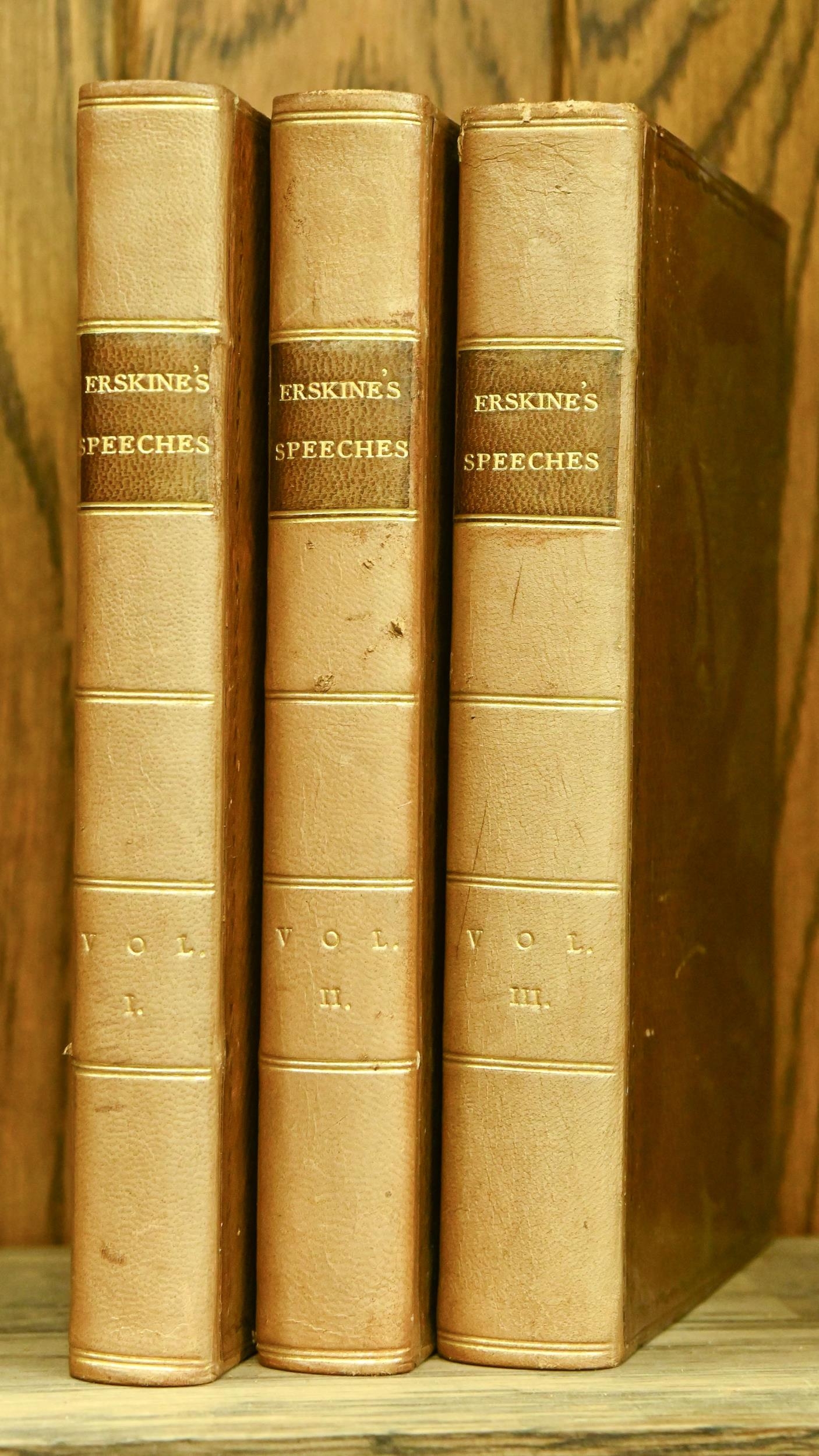 The Speeches of the Hon. Thomas Erskine...when at the Bar on Subjects Connected with the Liberty - Image 2 of 2