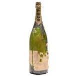 Moet et Chandon champagne, Jeroboam, foil capsule good, label poor, level into shoulder