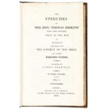 The Speeches of the Hon. Thomas Erskine...when at the Bar on Subjects Connected with the Liberty