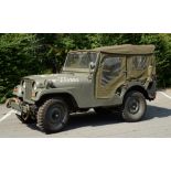 Willys Jeep M38, 2200cc, No 17994, engine No MD116330, petrol, left hand drive, camouflage green,