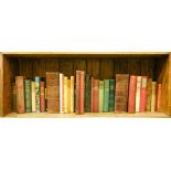 Books.  Miscellaneous general shelf stock, 19th c and later, one shelf