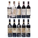 Roggeri Barolo, 2006, Ciabot Berton, five bottles, Gianni Brunelli, 2008 Brunello di Montalcino,