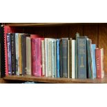 Books - 3 shelves, including Dunkerley's Robert Bakewell: Artist Blacksmith, 1988; Craven's