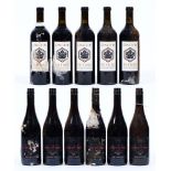 Gimblet Gravels Syrah, 2017, six bottles and Once & Future Forcini Vineyard Zinfandel 2016, five