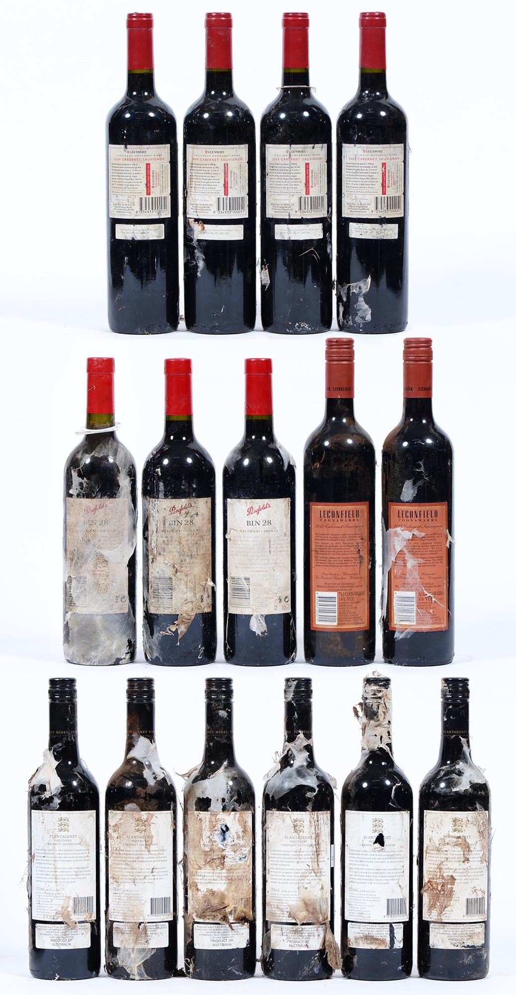 Plantagenet Aquitaine Cabernet Sauvignon, 2014, six bottles, Glenmore Cabernet Sauvignon, 2004, four - Bild 2 aus 2