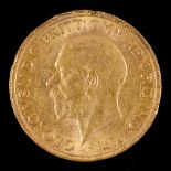 Gold coin. Sovereign 1932SA