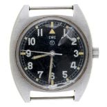 A British Military Issue CWC wristwatch, case back marked W10-6645-99, 523-8290, Broad Arrow, 7964/