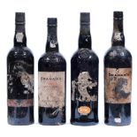 W & J Graham's Vintage Port, 1991, 1996 and two others circa 1990's / 2000's, four bottles, labels