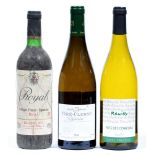 Vire Clesse Quintaine, 2010, one bottle, Reilly Fiefs des Cornelias 2014, one bottle, Royal Rioja