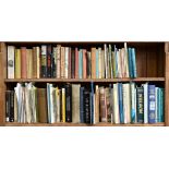Books - 6 shelves, including John Whitehurst, The Derbyshire Country House, Pevsners, further