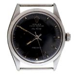 A Rolex stainless steel gentleman's wristwatch, Oyster Perpetual Air-King, Ref 5500, No 1720523,