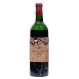 Chateau Plaisance 1964, Montagne St Emilion, one bottle, bottled by Justerini & Brooks, New Bond