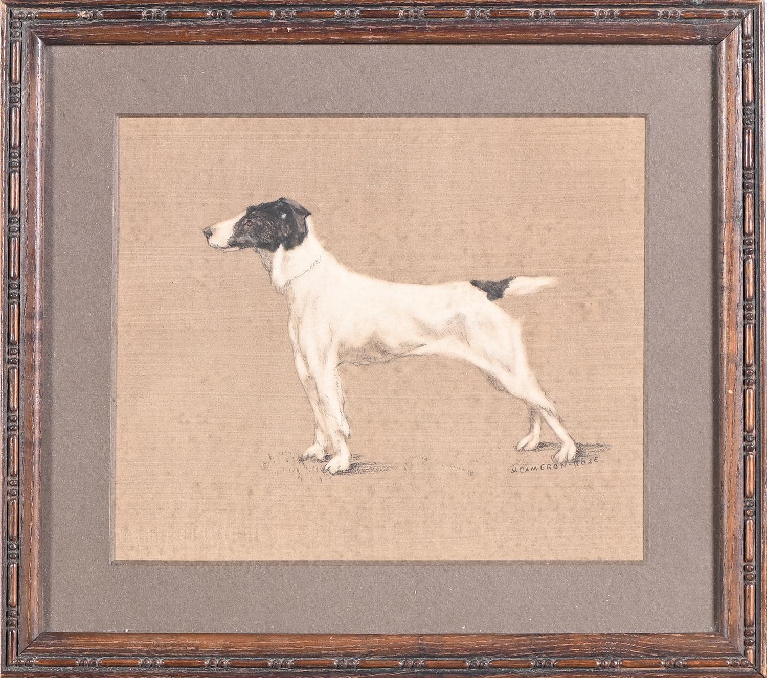 Hugh Adam Cameron-Rose (1909-1937) - Portraits of Spaniels and a Terrier, a set of three, all - Image 5 of 8