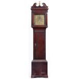 An English mahogany thirty hour longcase clock, Samuel Collings Downend, late 18th c, the 12"