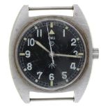 A British Military Issue CWC wristwatch, case back marked W10-6645-99 523-8290, Broad Arrow, 4254/79