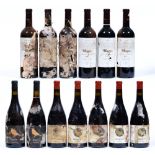 Muga Selecion Especial Rioja, 2014, six bottles, Cuatro del Cuatro 2016 Vina Zorzal five bottles and