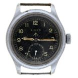 A British Military Issue Timor wristwatch, case back marked TIMOR Broad Arrow W W W K8726 38626