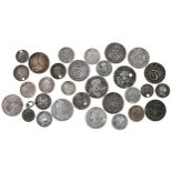 Maundy oddments, Pennies 1779, 1795; 2d 1831, 1838(2), 1844, 1854, 1863, 1871, 1873; Threepence