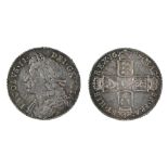 James II, Shilling, 1685, ex-top mount, no detriment to surface, adjustment mark on 8 of 1685,