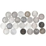 U.S.A., Silver Dollars, Morgan, Fine-VF-EF (25)
