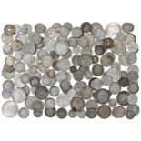 World Silver Coins, mostly high grade silver (1kg)