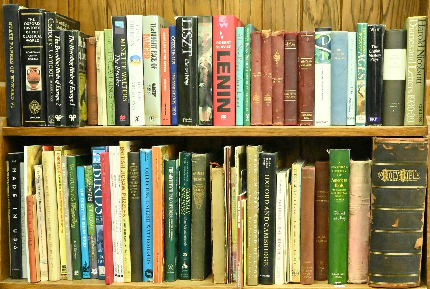 Books. Twenty shelves of 19th/20th c and later general stock, including Playne (Caroline E.), - Bild 4 aus 12