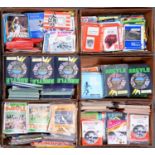 Football Programmes. Six boxes of 1970s and later programmes, including Sheffield United,