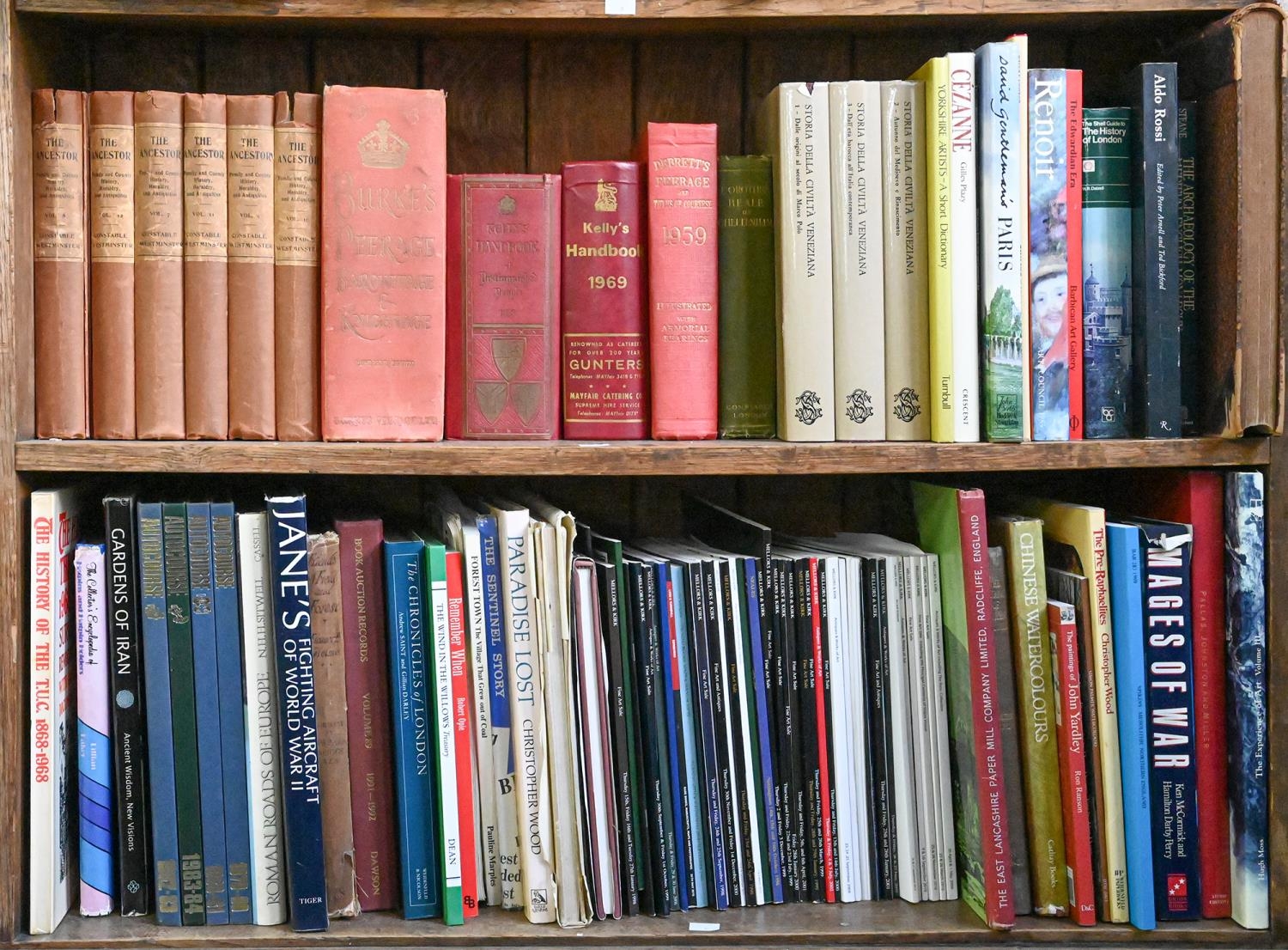 Books. Nine shelves of antiquarian and general stock, including Burke's Peerage, Baronetage & - Bild 5 aus 5