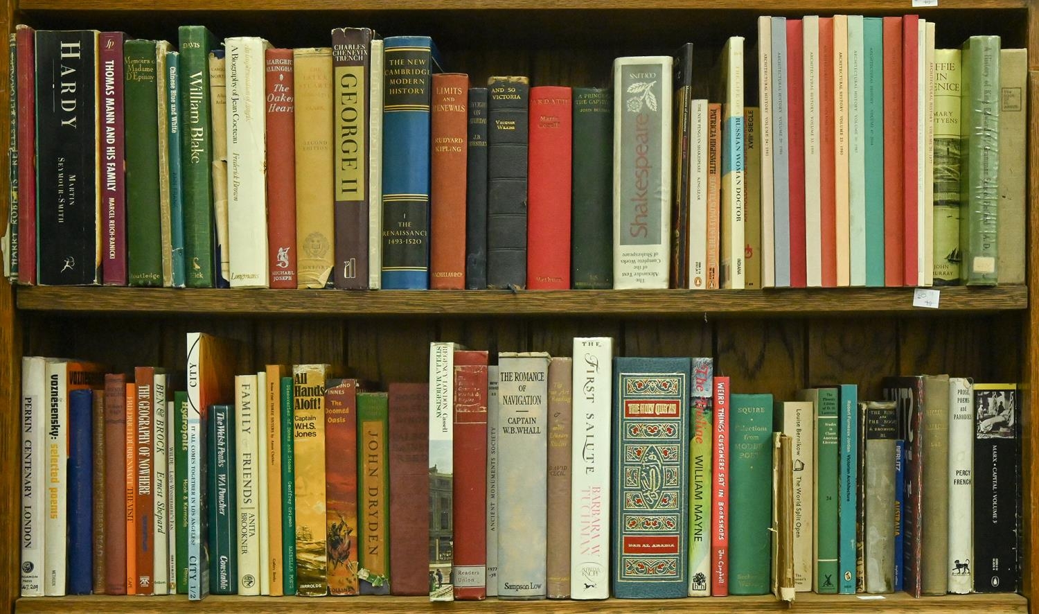 Books. Twenty shelves of 19th/20th c and later general stock, including Playne (Caroline E.), - Bild 6 aus 12