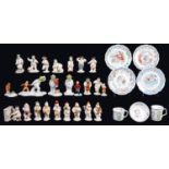 A collection of Royal Doulton "The Snowman"   figures and tea ware, 15cm h and smaller  (32)