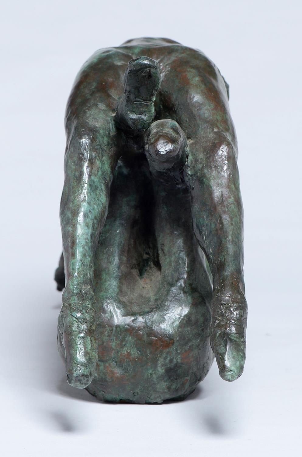 Peter James Wild (1933-2015) - Dancers, bronze, green and brown patina, 21cm h Provenance: The - Image 3 of 4