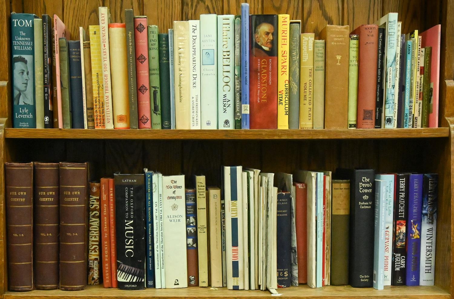 Books. Twenty shelves of 19th/20th c and later general stock, including Playne (Caroline E.), - Bild 8 aus 12