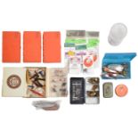 Angling. Abu Svangsta lures and lure boxes, miscellaneous flies and related terminal tackle, etc