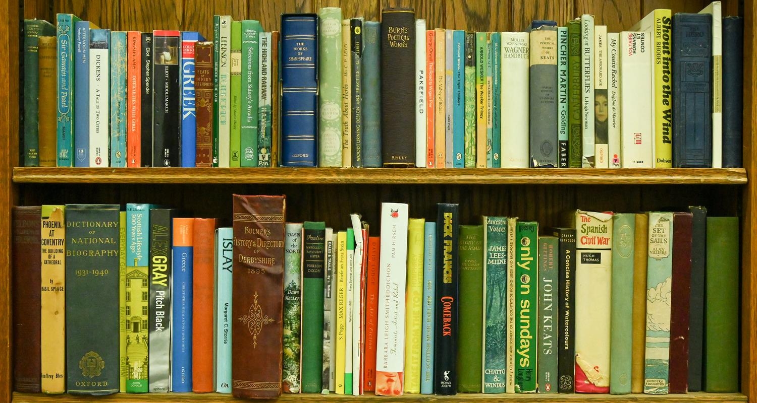 Books. Twenty shelves of 19th/20th c and later general stock, including Playne (Caroline E.), - Bild 9 aus 12