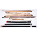 Miscellaneous fishing tackle, including seatbox, rods, poles and clothing, etc