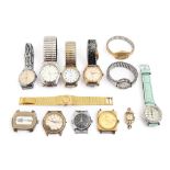 Miscellaneous lady' and gentleman's wristwatches Sold as seen