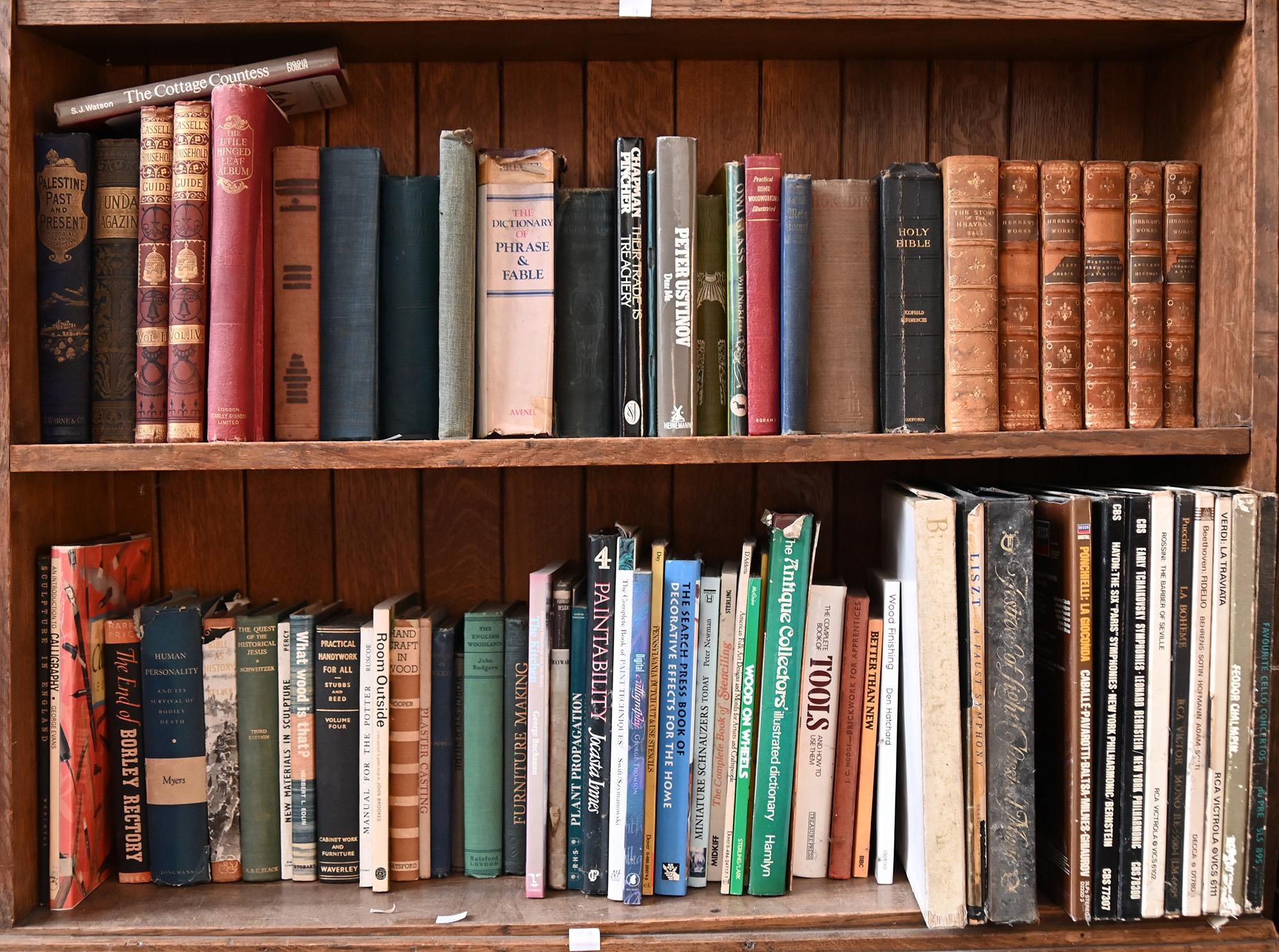 Books. 18 shelves of general stock, including Anon, Village Rhymes, London: R.B. Seeley & W. - Image 7 of 9