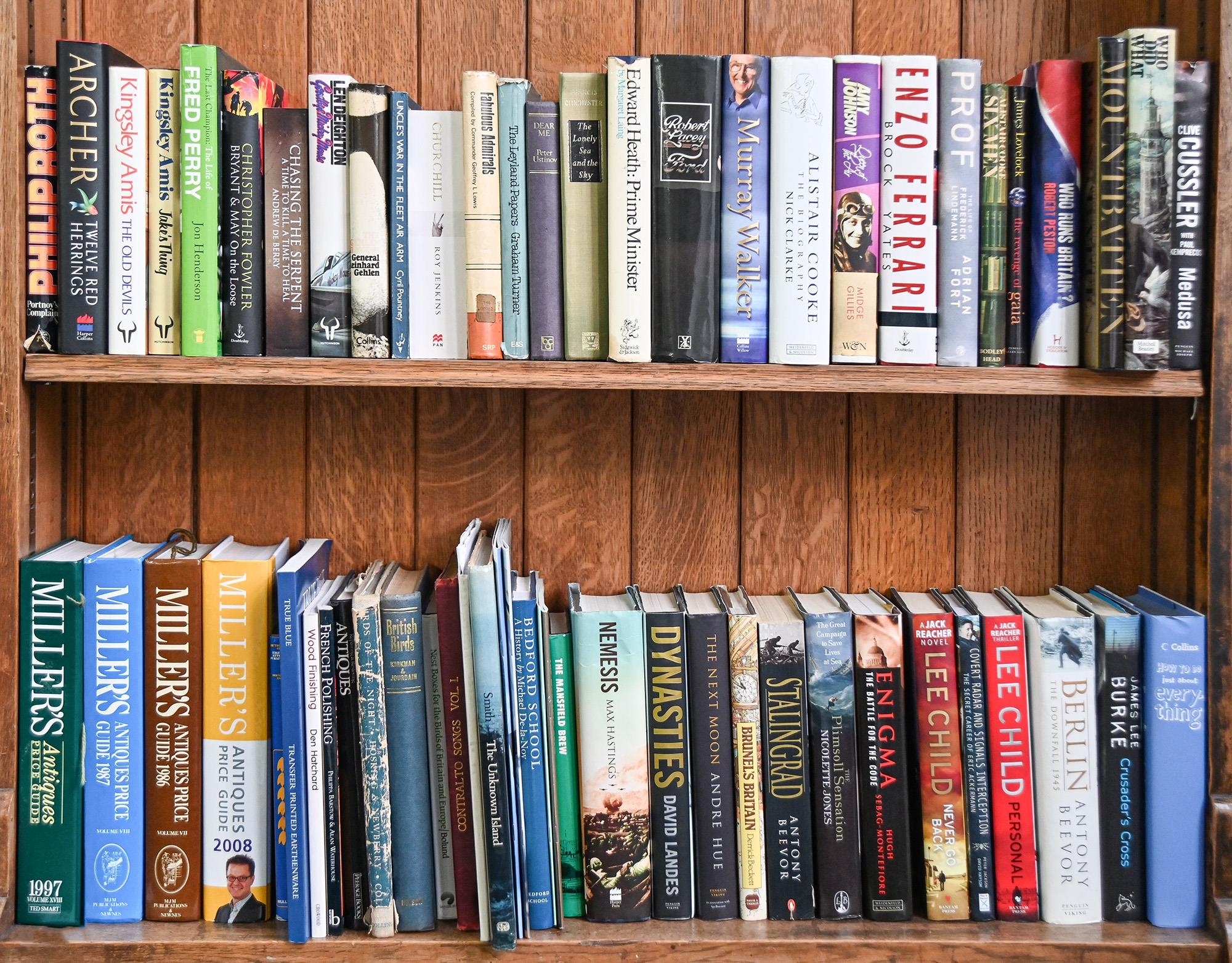 Books. 9 shelves of general stock, including Churchill's A History of English-Speaking People, - Image 2 of 5