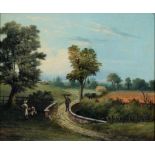 D Waller, (Fl. late 19th / early 20th ) - The Four Seasons, a set, all signed and dated 1913, oil on