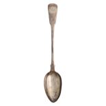 A George III silver gravy spoon, Fiddle pattern, by Thomas and George Hayter, London 1819, 4ozs