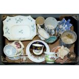 Miscellaneous 19th c and other teaware, etc