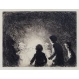 Eileen Alice Soper (1905-1990) - November 5th, etching, signed by the artist in pencil, 16.5 x