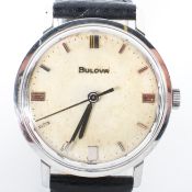 A vintage gentleman's Bulova wristwatch