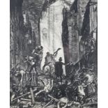 Frank Brangwyn (British, 1867-1956), Revolt, Lithograph,